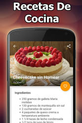 Screenshot 8 Recetas De Cocina Caseras Rápidas Y Fáciles android