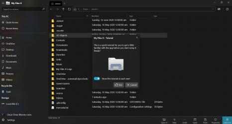 Screenshot 1 My Files-X windows