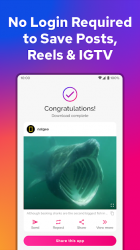 Screenshot 3 Video Downloader for Instagram, Insta Story Saver android