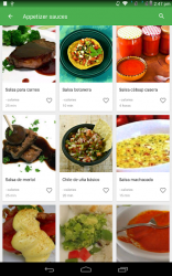 Captura 14 recetas de salsa gratis android
