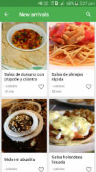 Screenshot 5 recetas de salsa gratis android