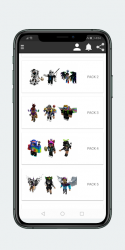 Captura 4 Stickers de Roblox para WhatsApp WAStickerApps android