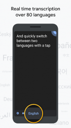 Captura 2 Transcripción Instant. y Notificaciones de Sonidos android