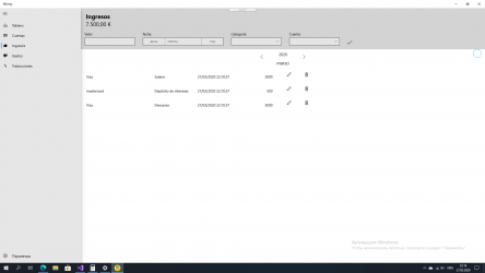 Screenshot 4 Dinero: gastos, ingresos, finanzas. windows