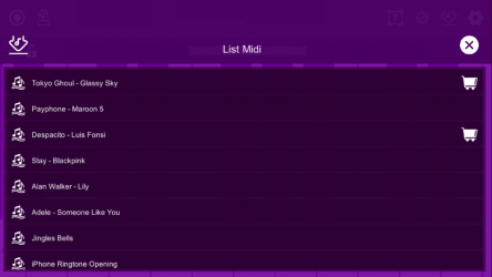 Screenshot 8 Midi Piano Editor android