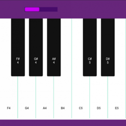 Screenshot 1 Midi Piano Editor android