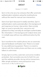 Captura de Pantalla 9 Two Factor Authentication by Spriv android