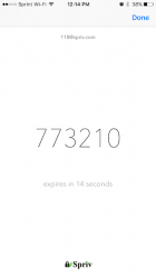Captura 4 Two Factor Authentication by Spriv android