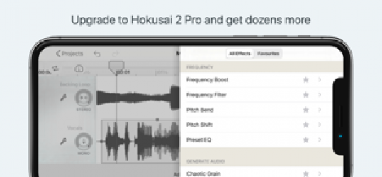 Imágen 4 Hokusai Audio Editor iphone
