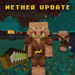 Capture 1 MCPE Nether Update Mod android