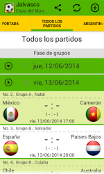 Screenshot 4 Jalvasco Copa del Mundo 2014 android