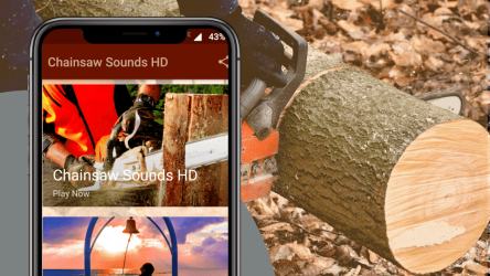 Screenshot 3 Chainsaw Sounds -  Best Chainsaw Ringtones android