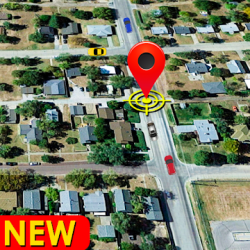 Captura 1 street view - mapa la tierra, GPS y mapa satelital android