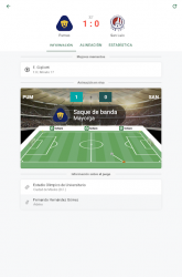 Screenshot 13 Resultados MX - Resultados y noticias de fútbol android