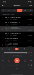 Screenshot 2 Grabadora de Voz Pro - Audio iphone