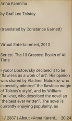 Screenshot 4 Anna Karenina by Leo Tolstoy android
