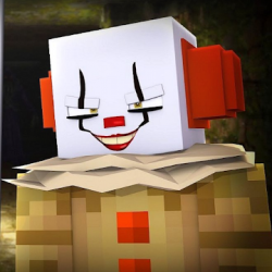 Screenshot 1 Clown Pennywise skins. IT mod for MCPE android