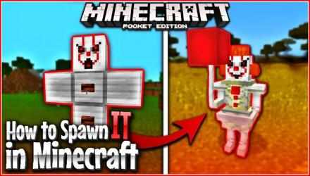 Captura 6 Clown Pennywise skins. IT mod for MCPE android