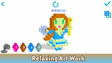Captura de Pantalla 6 Fairy 3D Color By Number - Pixel Art, Voxel Coloring Pages windows