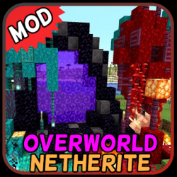 Imágen 1 Overworld Netherite Mod for MCPE [New Ore] android