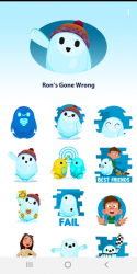 Screenshot 2 Stickers: Ron Da Error android