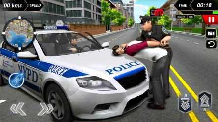 Screenshot 4 carrera de coches de policía 2019 - Police Car android