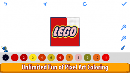 Screenshot 12 American Logo Color by Number Pages - Pixel Art Coloring windows