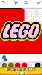 Capture 5 American Logo Color by Number Pages - Pixel Art Coloring windows
