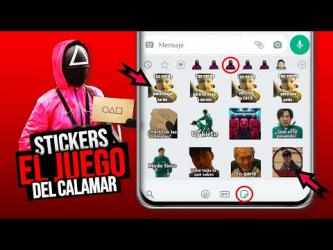 Screenshot 5 Stickers El Juego del Calamar android