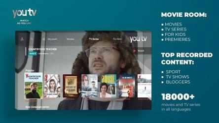 Imágen 4 youtv NEW - online TV for TVs and set-boxes android