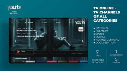 Screenshot 3 youtv NEW - online TV for TVs and set-boxes android