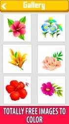 Screenshot 1 Flowers Color by Number - Pixel Art, Sandbox Coloring windows