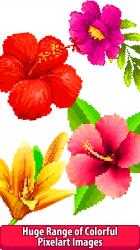 Screenshot 8 Flowers Color by Number - Pixel Art, Sandbox Coloring windows