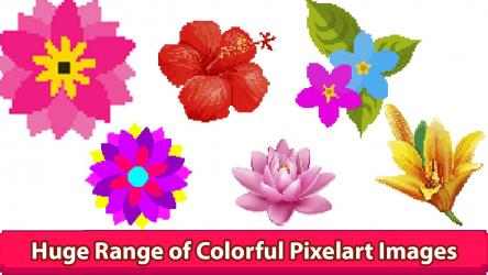 Imágen 13 Flowers Color by Number - Pixel Art, Sandbox Coloring windows