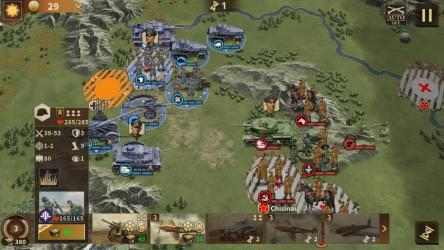Screenshot 2 Glory of Generals 3 - WW2 Strategy Game android