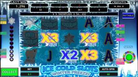 Capture 5 Ice Cold Frozen Slots Free windows