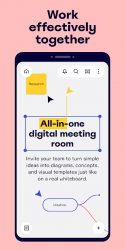 Capture 2 Miro: online collaborative whiteboard platform android