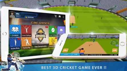 Captura de Pantalla 13 CricAstics 3D Multiplayer Cricket Game android
