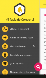 Screenshot 7 Mi Tabla de Colesterol windows