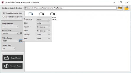 Captura 6 Video Converter and Audio Converter PRO - All Formats windows