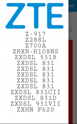 Screenshot 3 ZTE routers setup and connect android