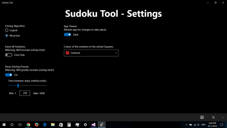 Screenshot 3 Sudoku Tool windows