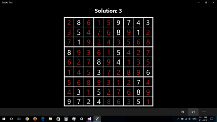 Captura 6 Sudoku Tool windows