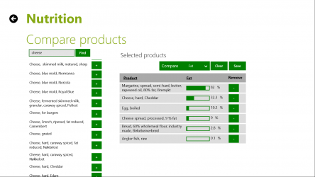 Screenshot 8 Nutrition database windows