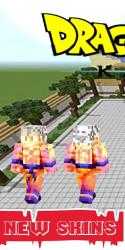 Screenshot 3 Skin DragonBall Goku for Minecraft android