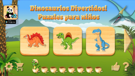 Captura 2 Dino Puzzles - Dinosaurios Rompecabezas para niños android