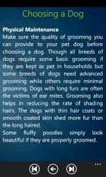 Captura de Pantalla 7 Dog Care Tips windows