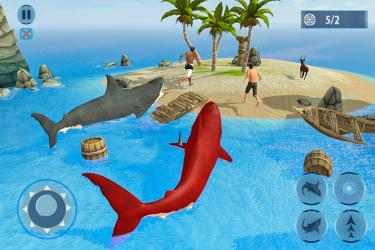 Captura de Pantalla 11 Shark Simulator Games: Sea & Beach Attack android