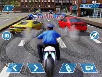 Imágen 7 US Police Moto Bike Gangster Crime Chase Shooting android