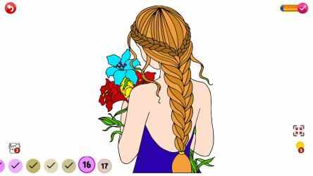 Screenshot 1 Girls Color by Number - Adult Coloring Book windows